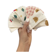 Khẩu trang vải muslin thời trang cho bé